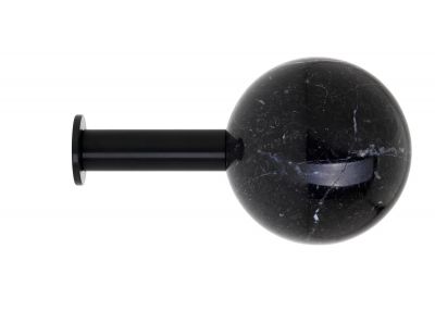 Dots Stone Wandhaken schwarz Schönbuch